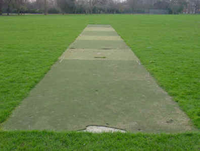 Pitch 1 facing west